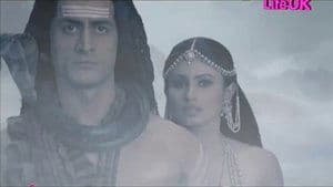 Shiva saves Sati in the storm